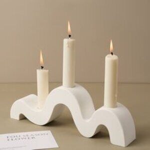Wavy Candle Holder